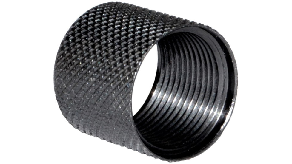 Kexuan 309 Barrel Thread Protector Nut, 5/8x24 Muzzle Threading and 0.712 in, Black, BTPR05
