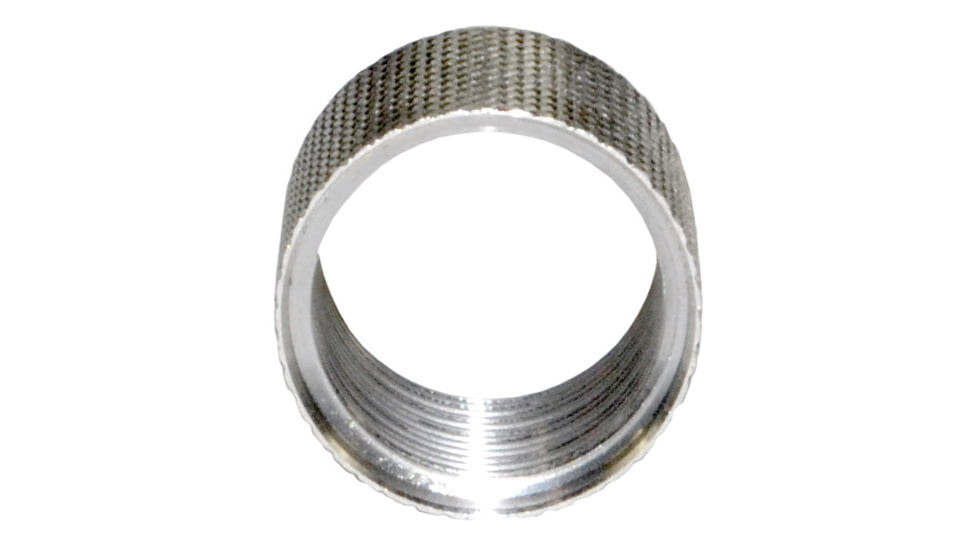 Kexuan 310 Barrel Thread Protector Nut, 5/8x24 Muzzle Threading and 0.712 in, Stainless Steel, BTPR05S