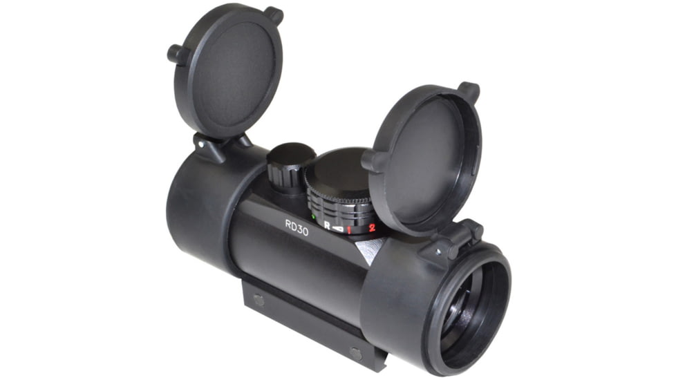Eastvale Eastvale Compact 30mm Red/Green Dot Sight w/ Picatinny Mount, 4 MOA, Black, EV-RD30