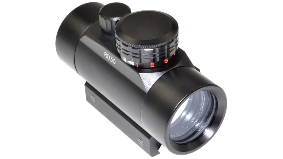 Eastvale Eastvale Compact 30mm Red/Green Dot Sight w/ Picatinny Mount, 4 MOA, Black, EV-RD30