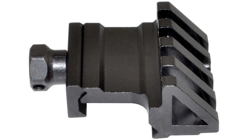 Kexuan 46 Degree Offset Picatinny 4 Slot Rail Mount, Black, 1.77, MOFAR