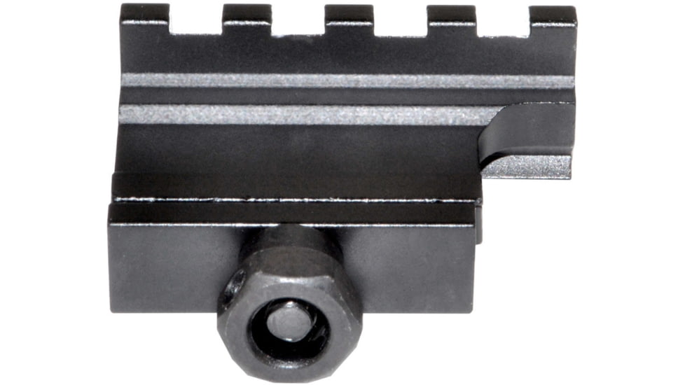 Kexuan 46 Degree Offset Picatinny 4 Slot Rail Mount, Black, 1.77, MOFAR
