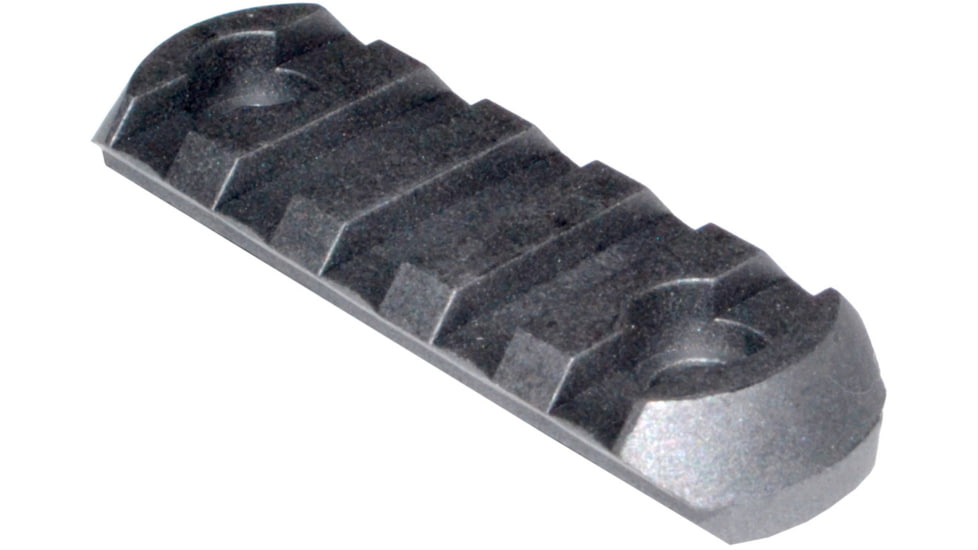 Kexuan 5 Slots M-LOK to Picatinny Adapter Rail, Polymer, Black, RL-PML5