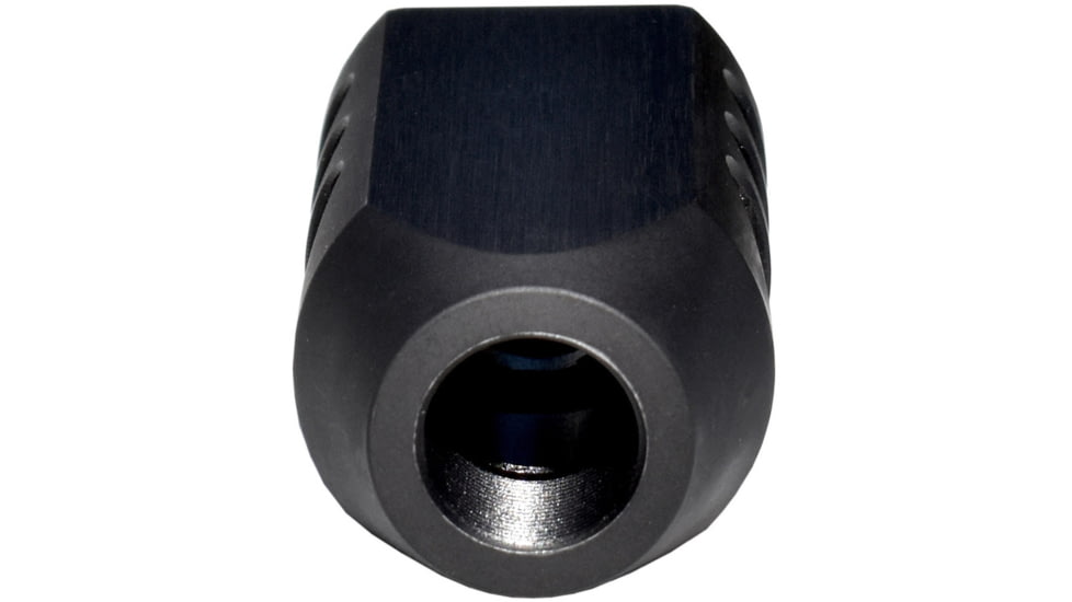 Kexuan .450 Bushmaster Competition Grade Muzzle Brake, 11/16x24, Steel, Black, MZ-07-07-B