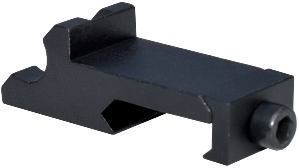 Kexuan 6 Degree Offset Picatinny 1 Slot Rail Mount, Black, ROS01