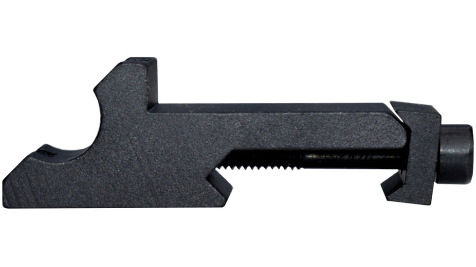 Kexuan 6 Degree Offset Picatinny 1 Slot Rail Mount, Black, ROS01