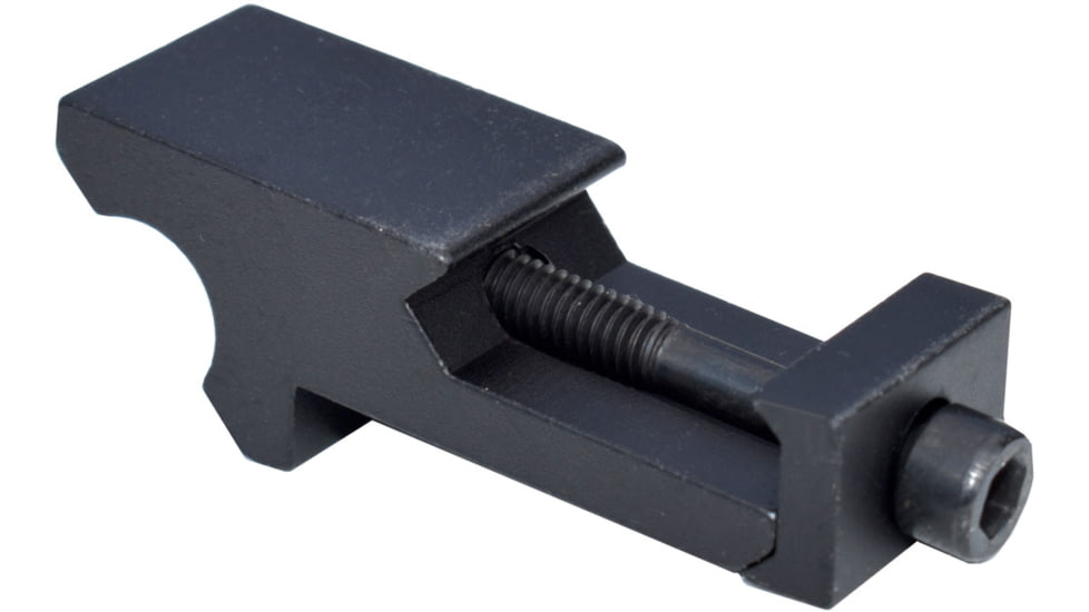 Kexuan 6 Degree Offset Picatinny 1 Slot Rail Mount, Black, ROS01