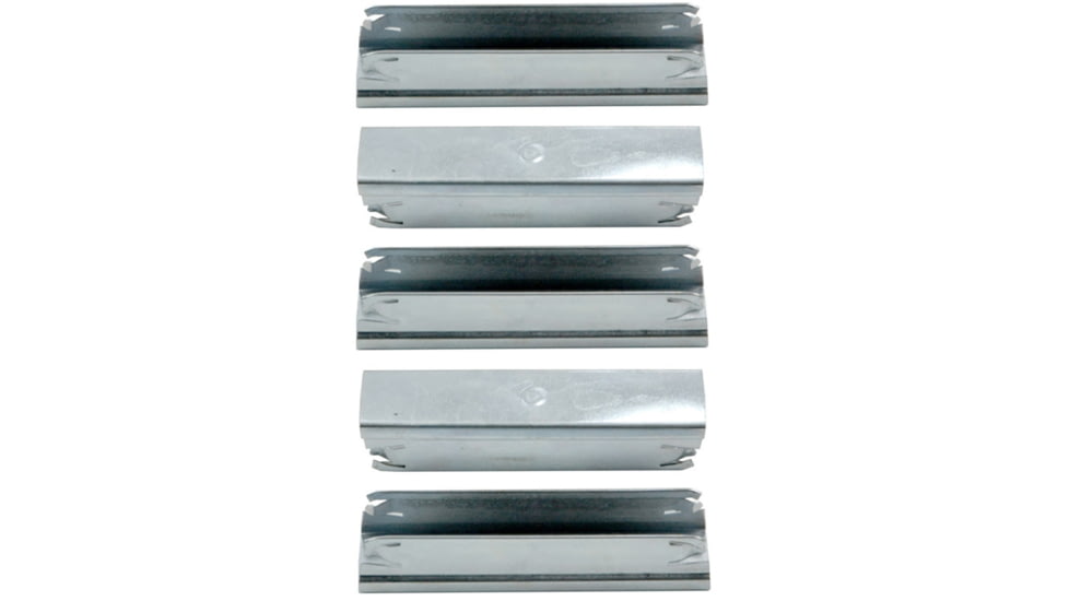 Kexuan 7.62x54 91/30 Aftermarket Mosin Nagant Stripper Clips, 5 Pack, Silver, CLAR02