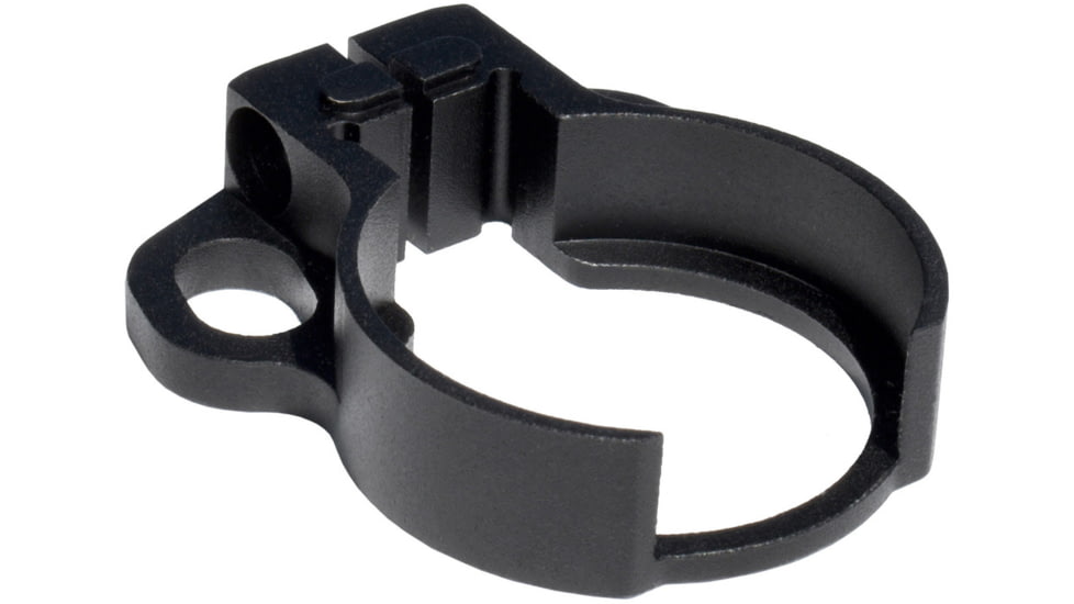 Kexuan Aluminum Receiver End Plate w/Dual Sling Clip Type Adapters for .223/5.56/.308 Buffer Tubes, Black, ABTA13