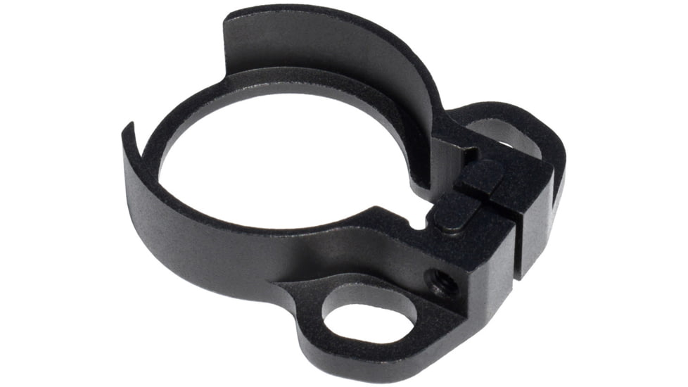 Kexuan Aluminum Receiver End Plate w/Dual Sling Clip Type Adapters for .223/5.56/.308 Buffer Tubes, Black, ABTA13