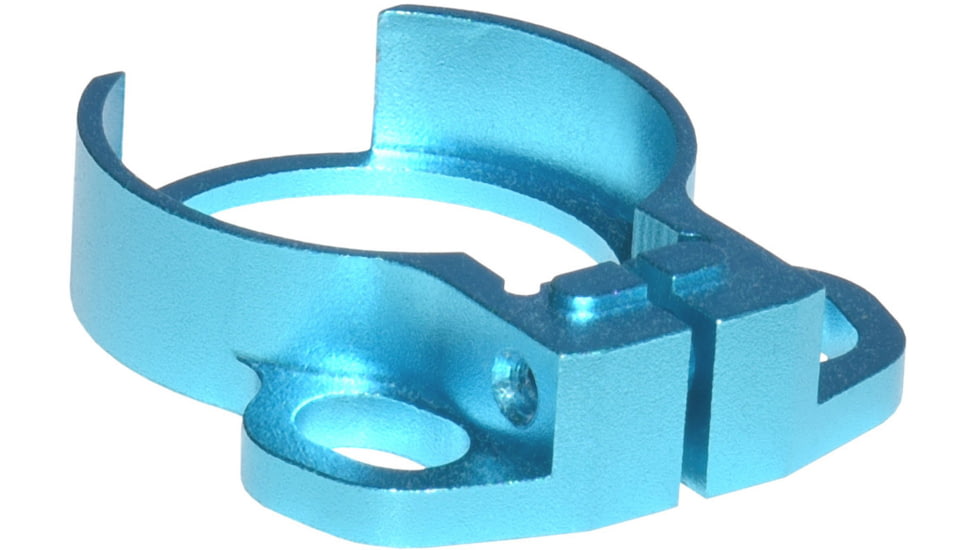 Kexuan Aluminum Receiver End Plate w/Dual Sling Clip Type Adapters for .223/5.56/.308 Buffer Tubes, Blue, ABTA13-BL