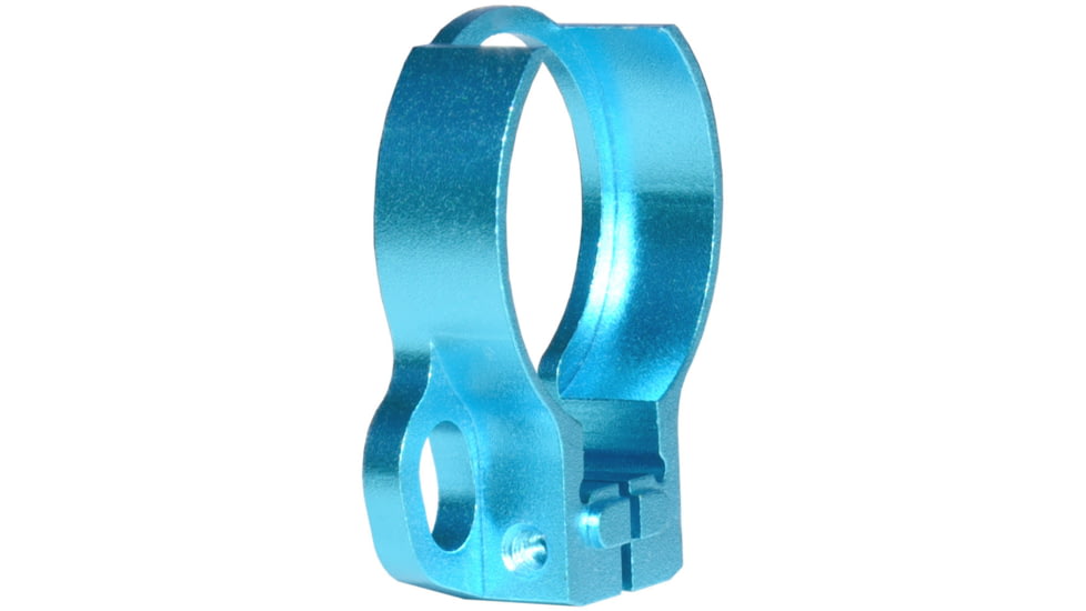 Kexuan Aluminum Receiver End Plate w/Dual Sling Clip Type Adapters for .223/5.56/.308 Buffer Tubes, Blue, ABTA13-BL