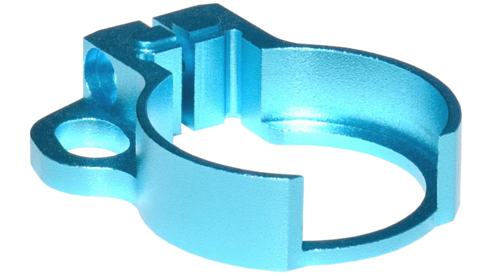 Kexuan Aluminum Receiver End Plate w/Dual Sling Clip Type Adapters for .223/5.56/.308 Buffer Tubes, Blue, ABTA13-BL