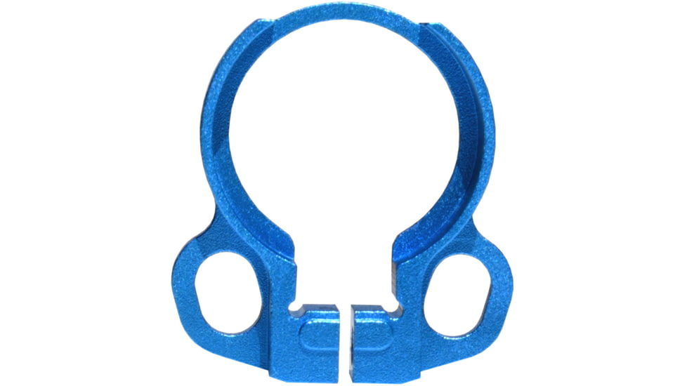 Kexuan Aluminum Receiver End Plate w/Dual Sling Clip Type Adapters for .223/5.56/.308 Buffer Tubes, Dark Blue, ABTA13-DBL