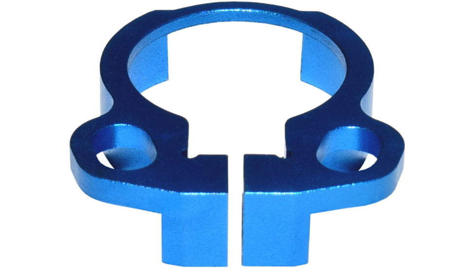 Kexuan Aluminum Receiver End Plate w/Dual Sling Clip Type Adapters for .223/5.56/.308 Buffer Tubes, Dark Blue, ABTA13-DBL