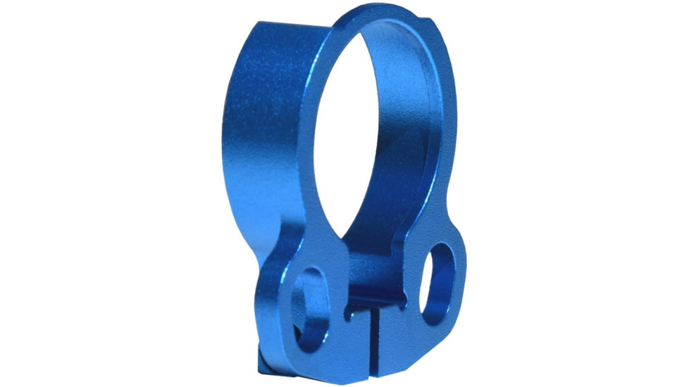 Kexuan Aluminum Receiver End Plate w/Dual Sling Clip Type Adapters for .223/5.56/.308 Buffer Tubes, Dark Blue, ABTA13-DBL