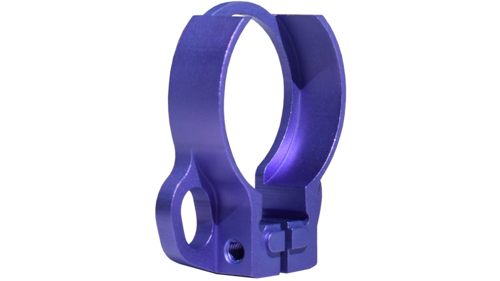 Kexuan Aluminum Receiver End Plate w/Dual Sling Clip Type Adapters for .223/5.56/.308 Buffer Tubes, Purple, ABTA13-PUR