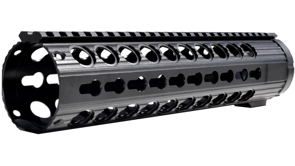 Kexuan Free Float KeyMod Handguard for .308 Low Profile Upper Receiver, 10.4 in, Black, MK38Y10