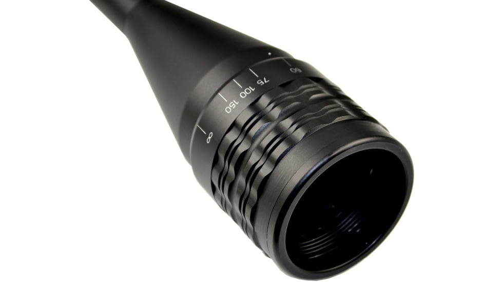 Kexuan Kexuan 6-24X50 AOL Scope w/Front AO, 1 in Tube, RGB Mil-Dot, Black, KX 6-24x50AOL