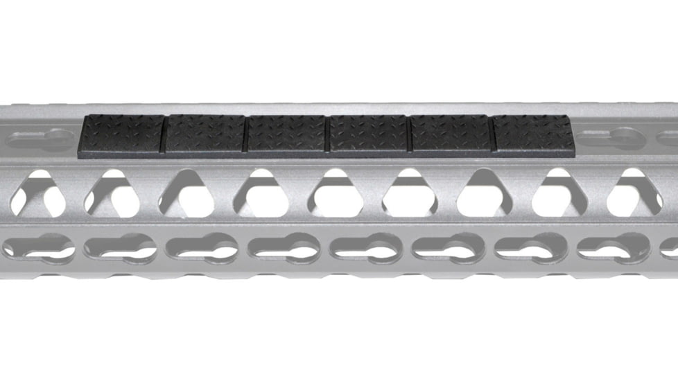 Kexuan KeyMod/M-LOK Rail Covers, 5 Pack, Black, ASURC