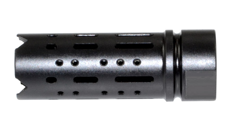 Kexuan .223/5.56 Muzzle Brake for AR-15, Steel, 1//2x28, Black, MZ-25-01-B