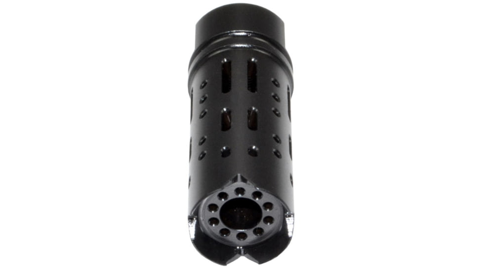 Kexuan .223/5.56 Muzzle Brake for AR-15, Steel, 1//2x28, Black, MZ-25-01-B