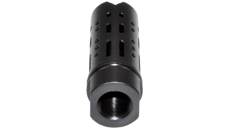Kexuan .223/5.56 Muzzle Brake for AR-15, Steel, 1//2x28, Black, MZ-25-01-B