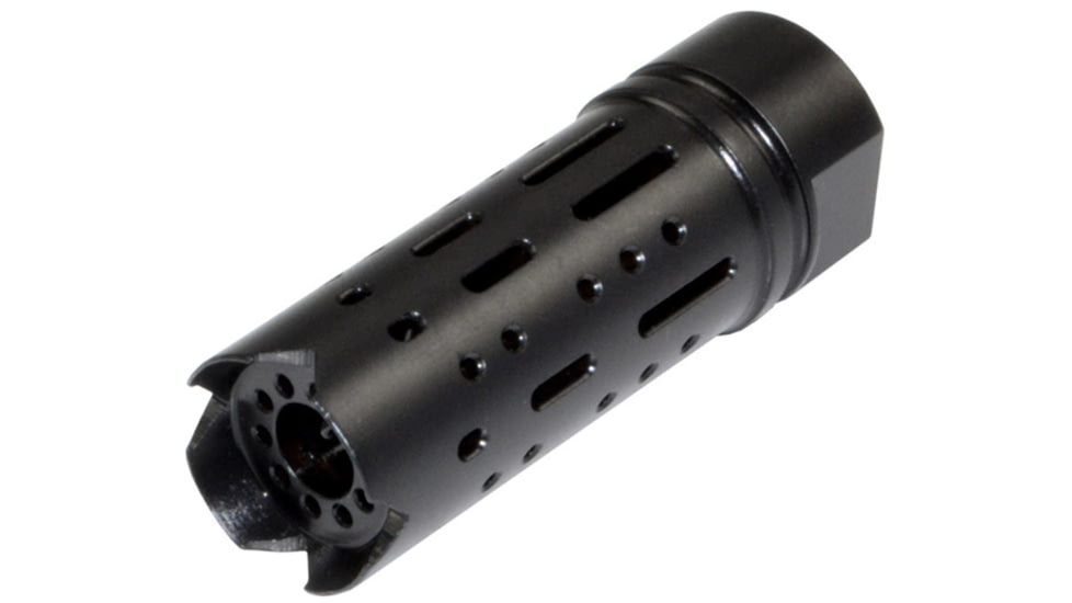 Kexuan .223/5.56 Muzzle Brake for AR-15, Steel, 1//2x28, Black, MZ-25-01-B
