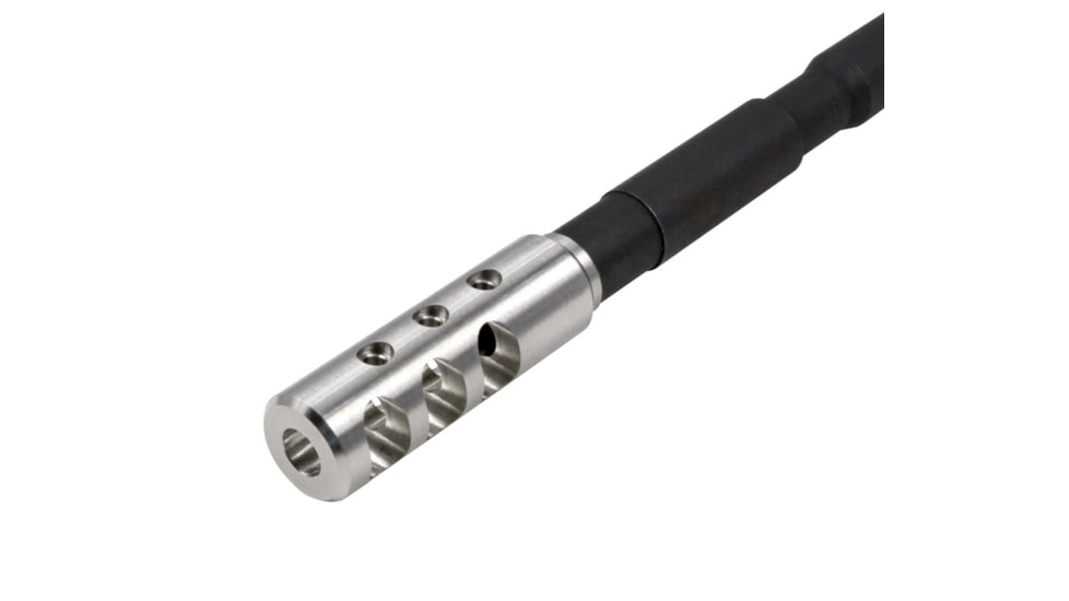 Kexuan Muzzle Brake Recoil Compensator for AR-10 .LR 308, 5/8inx24 thread,, Stainless Steel, MZ-01-02-SS