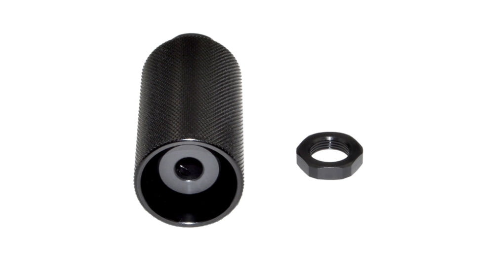 Kexuan Muzzle Brake with Sound Redirect Option for AR-10 LR .308/7.62 NATO, 5/8inx24 thread, Steel with Black Phosphate Finish, MZ-04-02-B