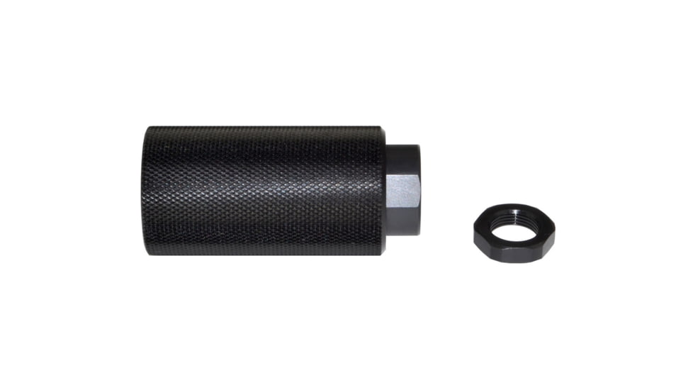 Kexuan Muzzle Brake with Sound Redirect Option for AR-10 LR .308/7.62 NATO, 5/8inx24 thread, Steel with Black Phosphate Finish, MZ-04-02-B