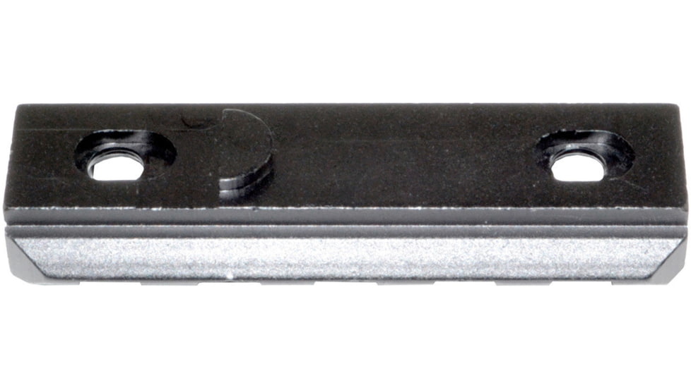 Kexuan Picatinny Rail Section for KeyMod Style Mounts, 5 Slot, Black, RL-KM5