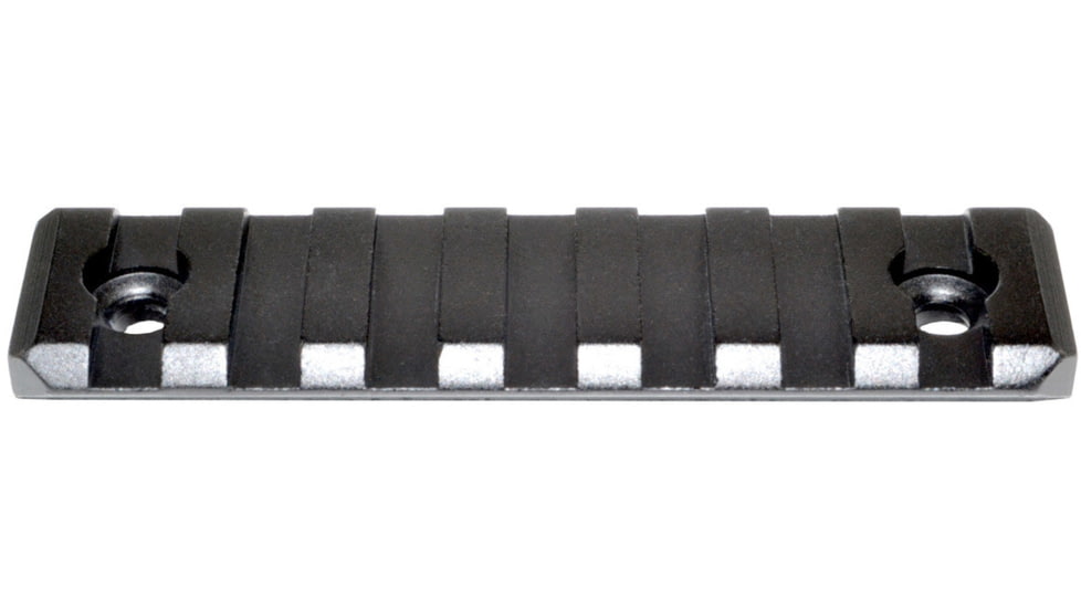 Kexuan Picatinny Rail Section for KeyMod Style Mounts, 7 Slot, Black, RL-KM7