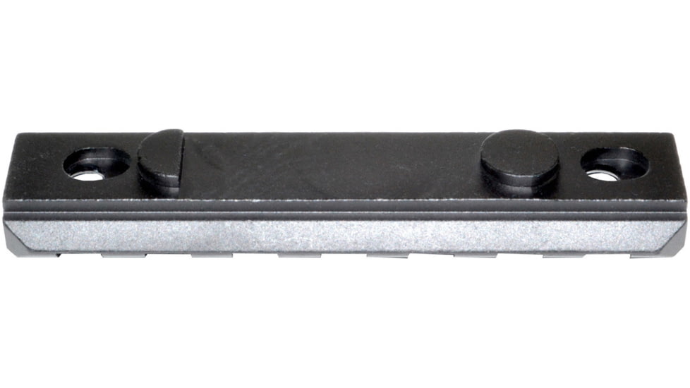 Kexuan Picatinny Rail Section for KeyMod Style Mounts, 7 Slot, Black, RL-KM7