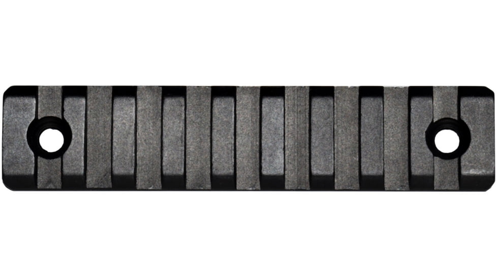 Kexuan Picatinny Rail Section for KeyMod Style Mounts, 9 Slot, Black, RL-KM9