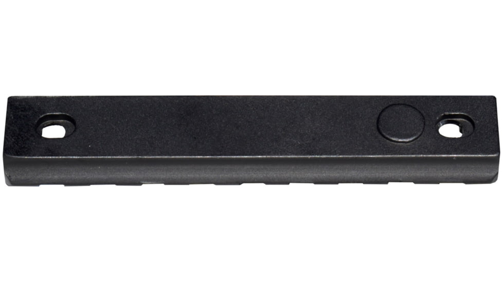 Kexuan Picatinny Rail Section for KeyMod Style Mounts, 9 Slot, Black, RL-KM9