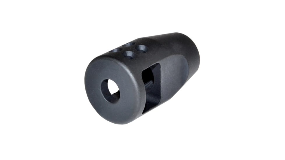 Kexuan Sniper Muzzle Brake / Recoil Compensator, Black, For .308/762 5/8x24, MZ-06S-02-B