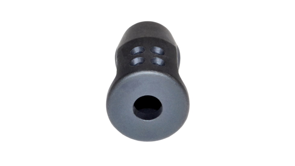 Kexuan Sniper Muzzle Brake / Recoil Compensator, Black, For .308/762 5/8x24, MZ-06S-02-B