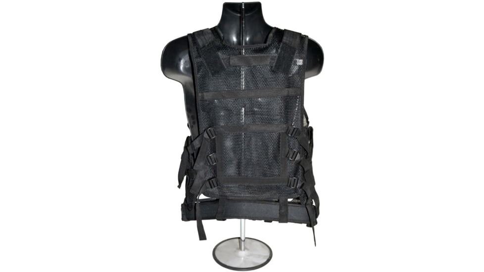 Kexuan Tactical Multi Function Vest, Black, ASVT03