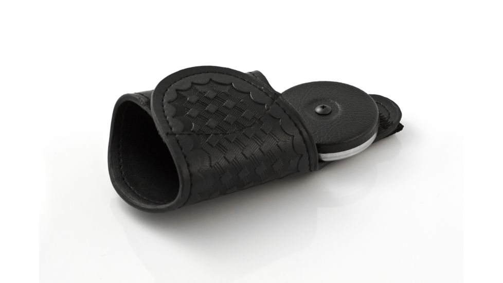 Key-Bak 481BP-HDK Retractable Reel w/ 48in Kevlar Cord, Black Basket-Weave Silencer w/ 2.25in Belt Loop, Split Ring 0481-838