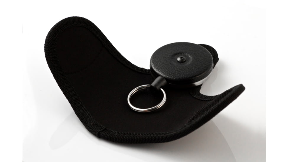 Key-Bak 481BPN-SDK Retractable Reel w/ 36in Kevlar Cord, Ballistic Nylon Silencer w/ 2.25in Belt Loop,13oz Retraction,Split Ring 0481-711