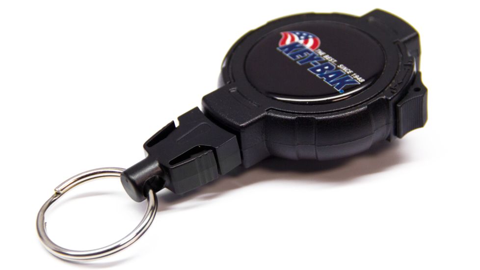 Key-Bak 48in Kevlar Cord Keyholder, Bulk, Black, 0KB2-6A12