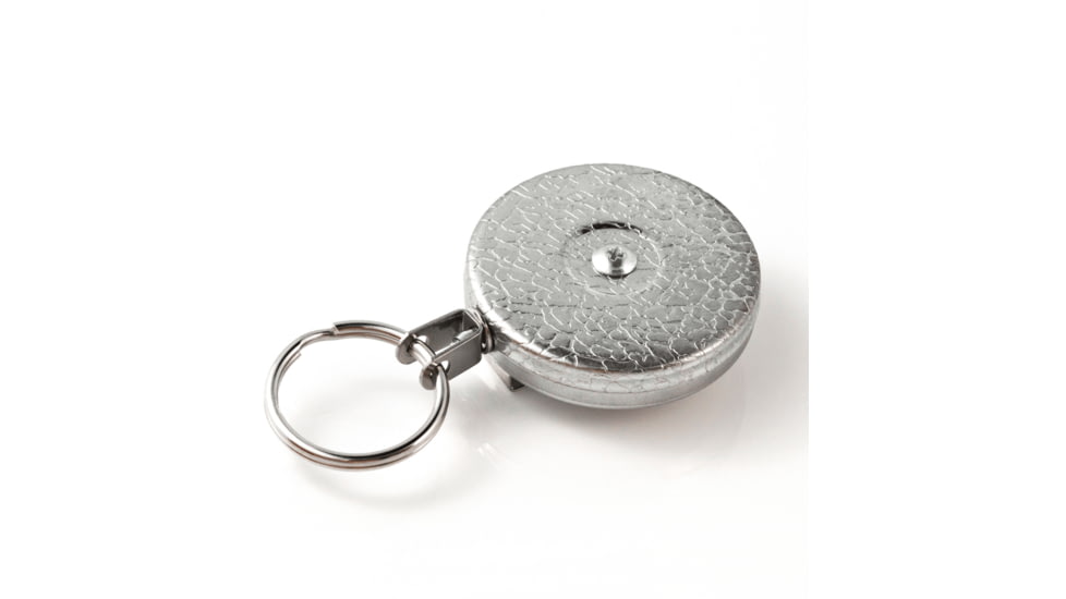 Key-Bak 48in Kevlar Keyholder, Textured Front, Bulk, Chrome, 0484-802