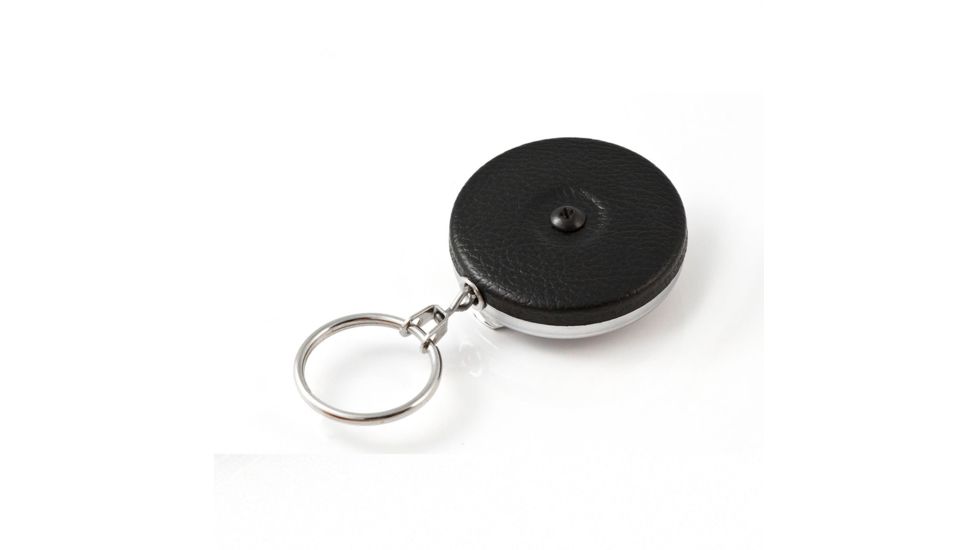 Key-Bak Belt Loop Keyholder, Vinyl Front, Bulk, Black, 0003-004
