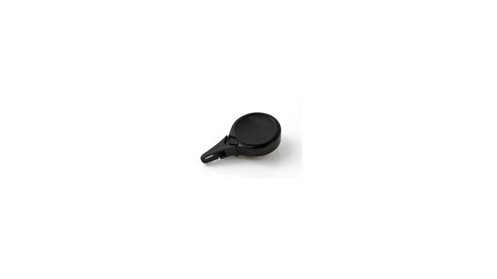 Key-Bak Mini-Bak Flex-Hook ID Retractable Reel w/ 36in Nylon Cord, Steel Belt Clip, Flexible ID Flex-Hook, White 0056-105