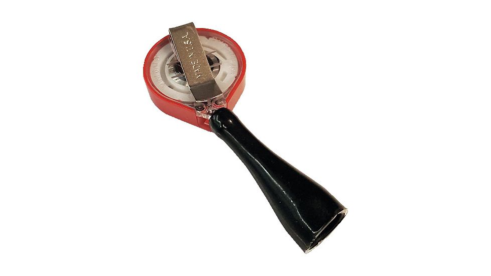 Key-Bak Mini-Bak Pencil Pull, Standard Clip, Nylon Cord, Red, 36in., NO KEY0059-022