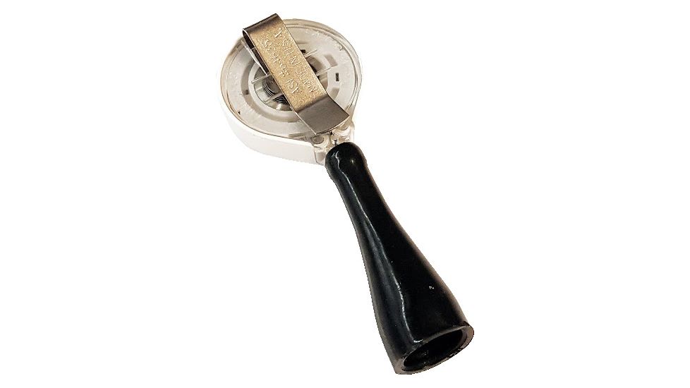 Key-Bak Mini-Bak Pencil Pull, Standard Clip, Nylon Cord, White,36in., NO KEY0056-202