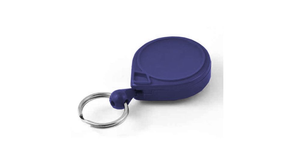 Key-Bak Mini-Bak, Swivel Clip, Nylon Cord, Blue, 36in., NO KEY0025-005