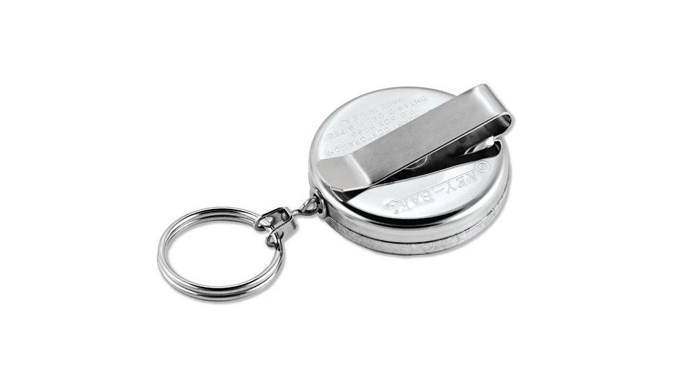 Key-Bak Original, Standard Clip, Stainless Steel Chain, 24in., Bulk KEY0005-002