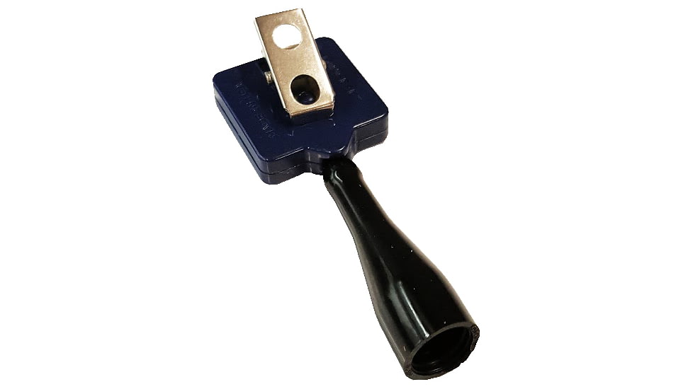 Key-Bak Mini-Bak Square Pencil Pull,Swivel Clip,Nylon Cord,Blue,36in, NO KEY0065-S44